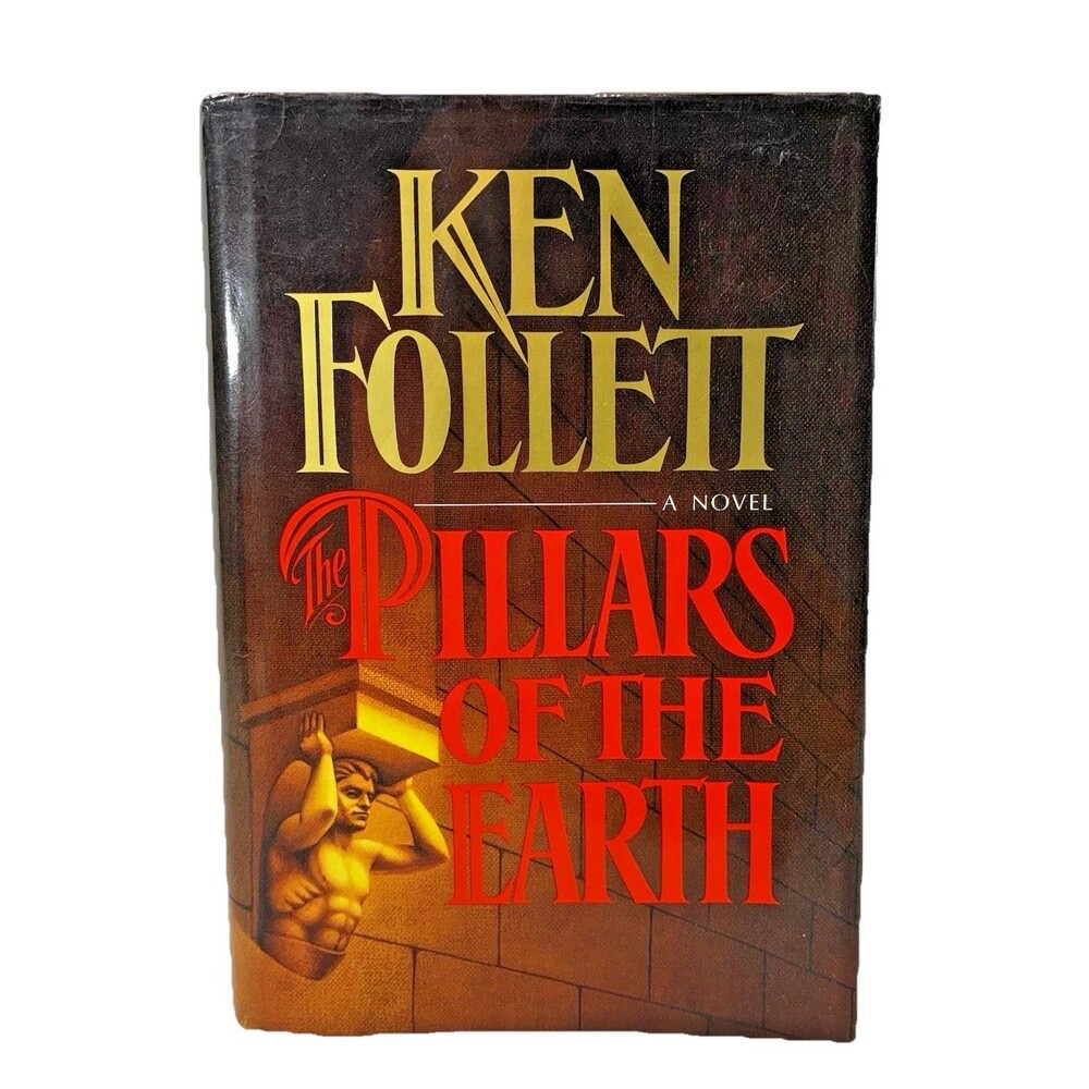 The Pillars of the Earth Ken Follett Vintage 1989 William Morrow First Edition